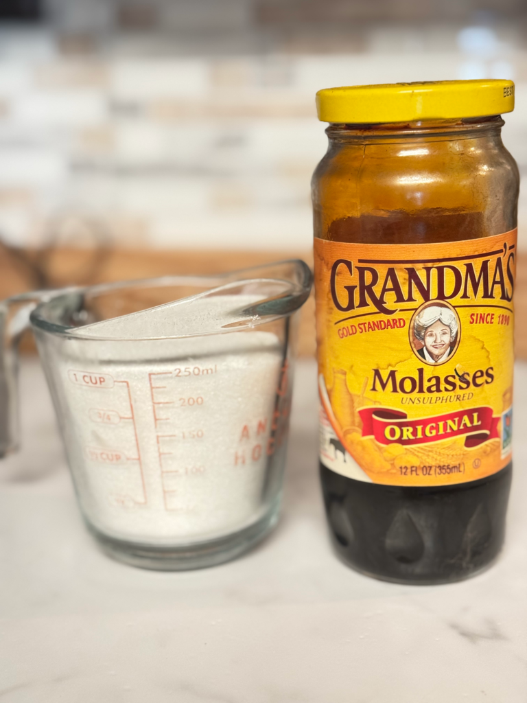 Ingreidents needed to make Brown sugar