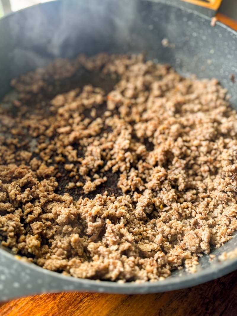 SausageCooking The key to creamy homemade sausage gravy? Perfectly browned sausage! This easy step-by-step method gives you the best flavor for Southern biscuits and gravy every time.